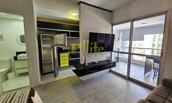 Imagem 4: Aluguel de apartamento moderno em Moema, São Paulo-SP: 1 quarto, 1 sala, 1 banheiro e 1 va