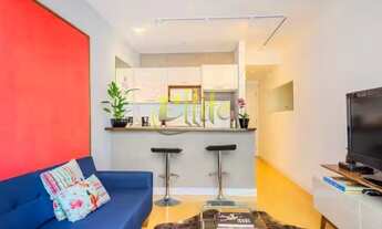 Imagem: Flat para locação em Moema, totalmente