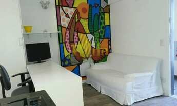 Imagem 4: Studio mobiliado/equipado com 24 m², ideal para quem busca praticidade, conforto e uma loc