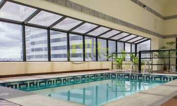 Imagem 6: Flat para locação no Brooklin, totalmente mobiliado com serviços, próximo da Estação Berri