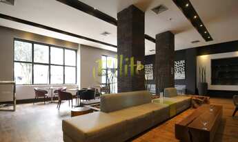 Imagem 4: Flat para VENDA em Moema, totalmente mobiliado com serviços, próximo das Estações Eucalipt