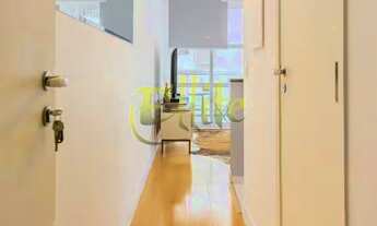 Imagem 2: Flat para locação em Moema, totalmente mobiliado com serviços, próximo das faculdades INSP