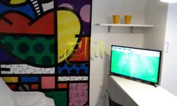 Imagem 5: Studio mobiliado/equipado com 24 m², ideal para quem busca praticidade, conforto e uma loc