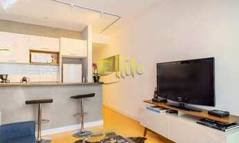 Imagem 7: Flat para locação em Moema, totalmente mobiliado com serviços, próximo das faculdades INSP