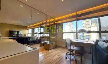 Imagem 3: Apartamento mobiliado e decorado com 01 dormitório para venda no bairro Itaim Bibi em São