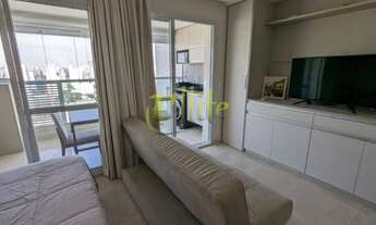 Imagem 3: Apartamento com 01 dormitório para locação na região do Brooklin em São Paulo, próximo à E