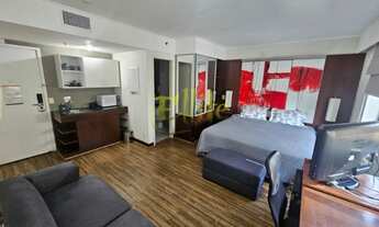 Imagem 6: Flat para locação em Moema, totalmente mobiliado com serviços, próximo das Estações Eucali