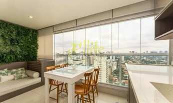 Imagem 7: Apartamento mobiliado com 01 dormitório para venda na região do Brooklin em São Paulo, pró