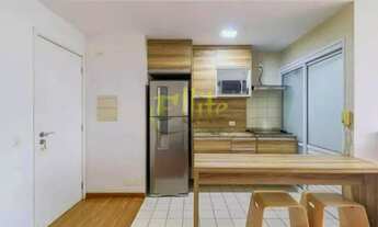 Imagem 3: Apartamento mobiliado com 01 dormitório para locação na Rua Sansão Alves dos Santos na reg