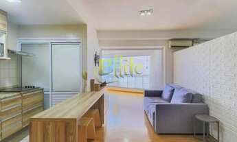 Imagem 2: Apartamento mobiliado com 01 dormitório para locação na Rua Sansão Alves dos Santos na reg