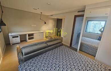 Imagem 2: Flat mobiliado para locação no Itaim Bibi, São Paulo!