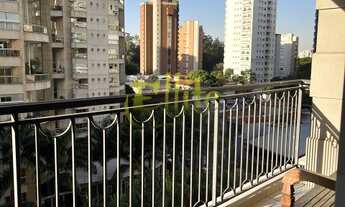 Imagem 5: Flat para locação na Vila Nova Conceição, prédio alto padrão totalmente mobiliado, próximo