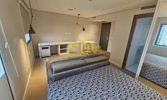 Imagem: Flat mobiliado para locação no Itaim Bibi