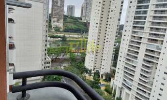 Imagem 6: Flat para locação com 02 dormitórios no Brooklin totalmente mobiliado, próximo da estação