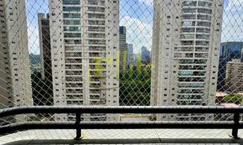 Imagem 4: Flat para locação e venda com 02 dormitórios no Brooklin totalmente mobiliado, próximo da