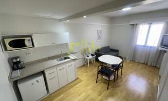 Imagem 2: Flat para alugar no Jardins SP, totalmente mobiliado com serviços, ao lado do Jardim Pampl