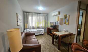 Imagem 4: Flat para alugar e venda no Itaim, totalmente mobiliado com serviços, próximo à Avenida 09