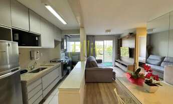 Imagem 1: Apartamento mobiliado com 02 dormitórios para locação no bairro Chácara Santo Antônio em S