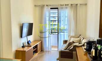 Imagem 1: Flat para locação e venda com 02 dormitórios no Brooklin totalmente mobiliado, próximo da