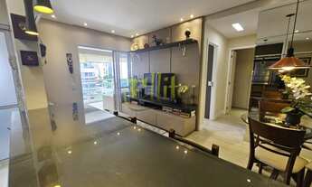 Imagem 2: Apartamento mobiliado com 02 dormitórios para locação no bairro Jardim das Acacias, em São