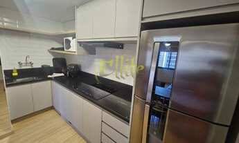 Imagem 3: Flat para locação em Moema, totalmente mobiliado com serviços, 260 mts da Estação Moema Li