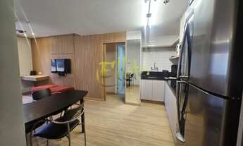 Imagem 5: Flat para locação em Moema, totalmente mobiliado com serviços, 260 mts da Estação Moema Li