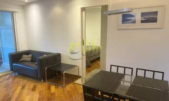 Imagem 2: Apartamento mobiliado de 01 dormitório para locação no bairro Brooklin, São Paulo!