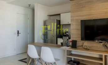 Imagem 2: Apartamento totalmente mobiliado com 01 dormitório para locação na região do Brooklin em S