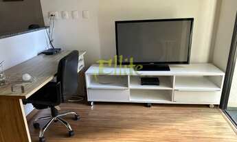 Imagem 3: Flat em Moema, totalmente mobiliado com serviços. Excelente localização ao lado da Estação