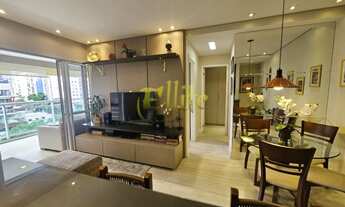 Imagem 4: Apartamento mobiliado com 02 dormitórios para locação no bairro Jardim das Acacias, em São