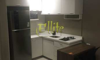 Imagem 3: Flat para locação no Itaim, totalmente mobiliado com serviços, próximo da Rua Joaquim Flor