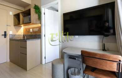 Imagem 6: Apartamento mobiliado de 01 dormitório para venda na região Vila Nova Conceição, São Paulo