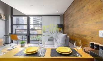 Imagem 5: Apartamento duplex com 01 dormitório para venda na região da Vila Nova Conceição em São Pa