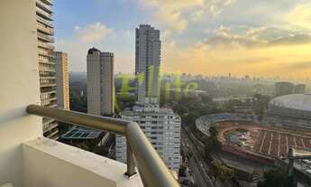 Imagem 4: Flat para alugar no Paraíso, totalmente mobiliado com serviços, próximo ao parque do Ibira