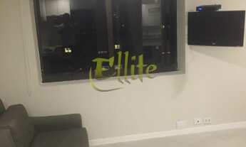 Imagem 2: Flat para locação no Itaim, totalmente mobiliado com serviços, próximo da Rua Joaquim Flor