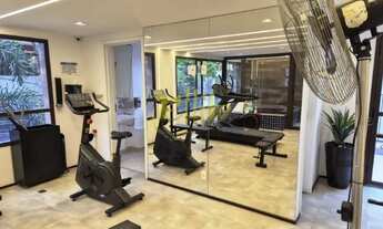 Imagem 3: Apartamento semi mobiliado com 02 dormitórios para locação e venda na região de Moema em S