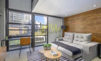 Imagem 4: Apartamento duplex com 01 dormitório para venda na região da Vila Nova Conceição em São Pa