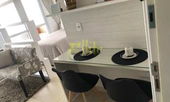 Imagem 3: Apartamento mobiliado com 01 dormitório para locação na região do Brooklin em São Paulo, p