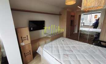 Imagem 3: Studio mobiliado para locação localizado na Rua Quatá, em um dos pontos mais valorizados d