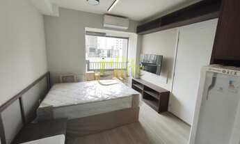 Imagem 2: Studio mobiliado para locação localizado na Rua Quatá, em um dos pontos mais valorizados d