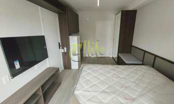 Imagem 6: Studio mobiliado para locação localizado na Rua Quatá, em um dos pontos mais valorizados d