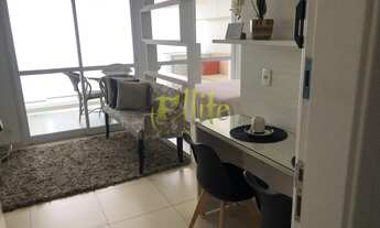 Imagem 4: Apartamento mobiliado com 01 dormitório para locação na região do Brooklin em São Paulo, p