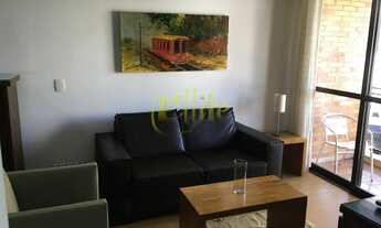 Imagem 2: Flat para locação na Vila Nova Conceição, totalmente mobiliado com serviços, próximo da Av