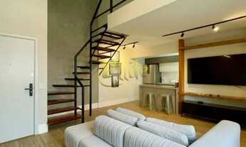 Imagem 2: Apartamento duplex mobiliado para locação em Pinheiros, São Paulo!