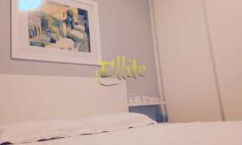 Imagem 6: Flat para locação em Moema, totalmente mobiliado com serviços, próximo ao Parque Ibirapuer