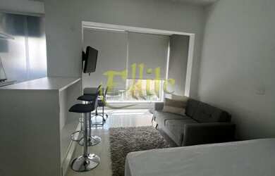 Imagem 6: Apartamento para locação no Brooklin totalmente mobiliado, à poucos metros da Estação Camp