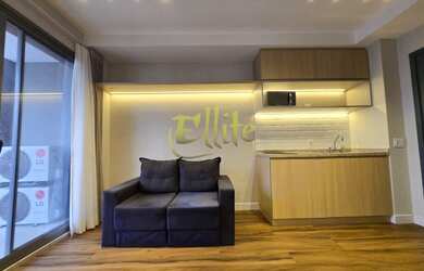 Imagem 3: Apartamento para locação em Pinheiros, São Paulo-SP: 1 quarto, 1 sala, 1 banheiro e 1 vaga