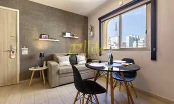 Imagem: Flat para locação no Jardins, totalmente