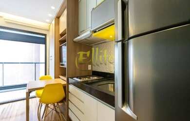 Imagem 3: Apartamento Studio mobiliado e decorado para locação com 1 dormitório na região da Vila Ol