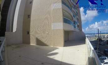 Imagem: Quarto e sala vista mar